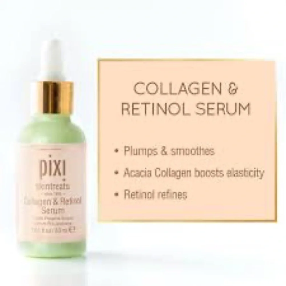 PIXI SKINTREATS COLLAGEN & RETINOL SERUM (NEW) - Picture 2 of 2
